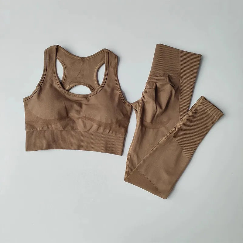 Seamless Bra+High Waist Legging Set