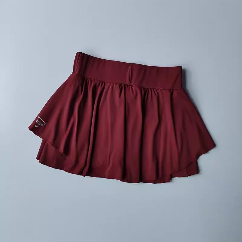 Flowy Skort with Phone Pocket
